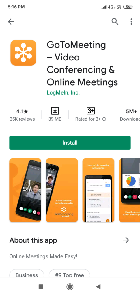 what is gotomeeting app